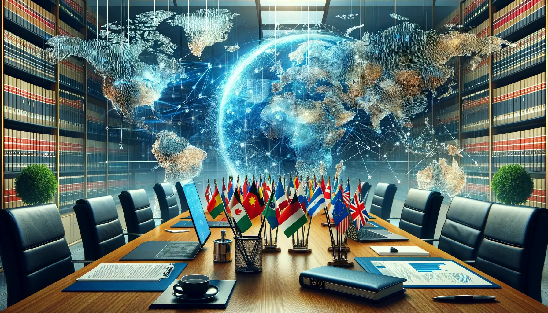 65f32dd0fffc7dcc42685b03_global business expansion scene_ a modern office